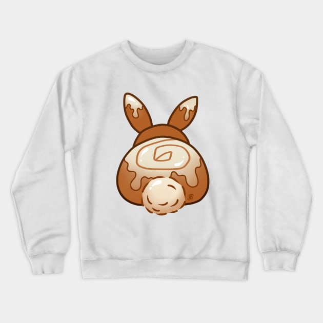 Cinnamon Bunny Crewneck Sweatshirt by heysoleilart